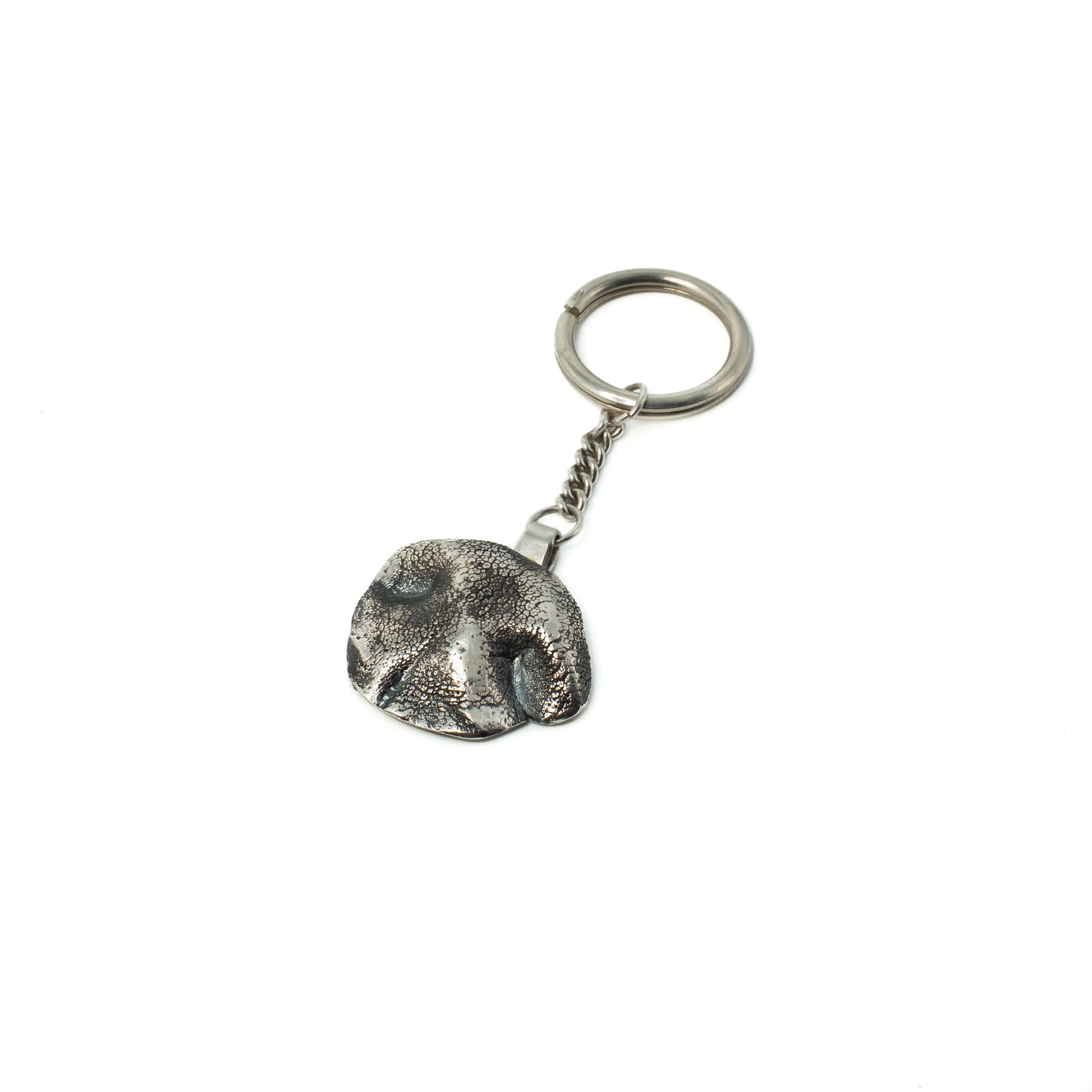 portachiavi con impronta naso gatto cane